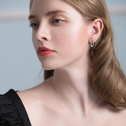 Rycora™ 925 Sterling Silver Earrings – Elegant Gift for Her