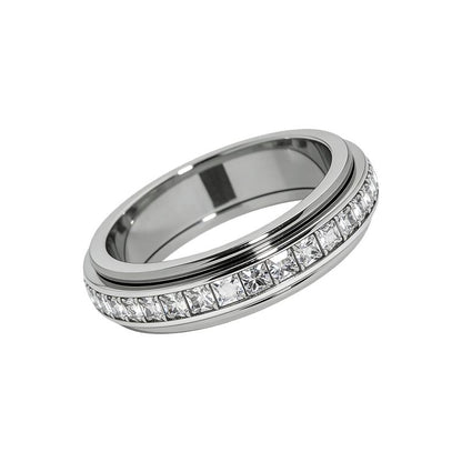 Anti-Anxiety Spinner Ring for Men & Women – Calm & Focus Fidget Band