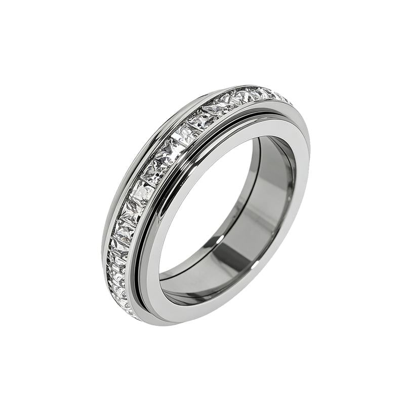 Anti-Anxiety Spinner Ring for Men & Women – Calm & Focus Fidget Band