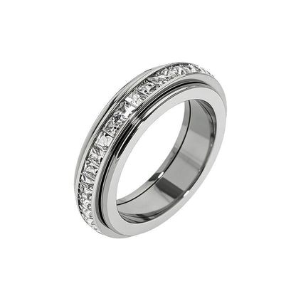 Anti-Anxiety Spinner Ring for Men & Women – Calm & Focus Fidget Band